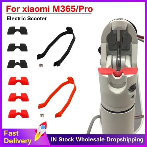 For M365 Xiaomi Mijia pro Electric Scooter rear Mudguard rigid Bracket Support With 3 Vibration Dampers Modification pads Parts