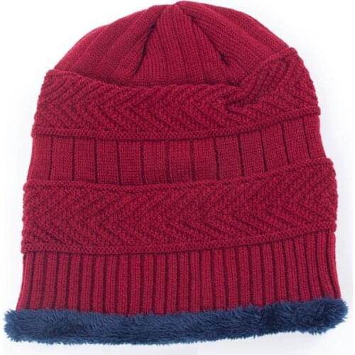 Winter Climbing Knitted Hat Unisex Caps Women Ski Camping Windproof Fleece Plush Thicken Warm Cap Hat Soft Riding Running Sports