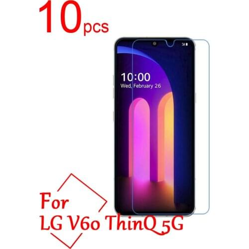10pcs/lot Ultra Clear/Matte/Nano Anti-Explosion LCD Screen Protector Film Cover For LG V60 ThinQ 5G Protective Film(not glass)