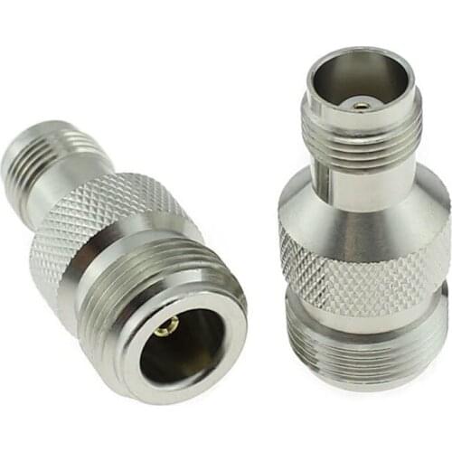 5pcs TNC Female to N Female Connector RF Adapter N-TNC-KK L16 N to TNC Female Adapter