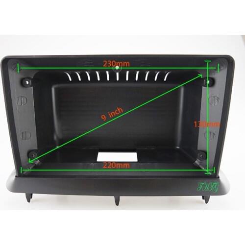 9 INCH Car Audio Frame GPS Navigation Fascia Panel Car dvd Plastic Frame Fascia is suitable for 2015-2017 GREAT WALL H1