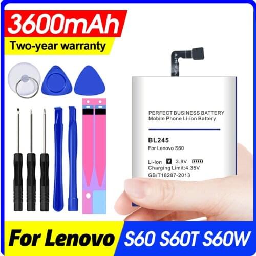 3600mAh BL245 bl245 Battery for Lenovo S60 S60T S60W