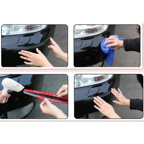 CAR Bumper Anti-collision Strip Sticker FOR CADILLAC cts srx ats blc sts escalade For Lexus RX RX300 Porsche Accessories