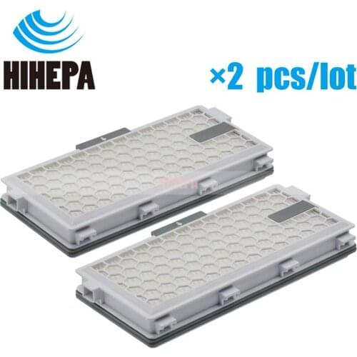 2 pcs HEPA Filter for Miele S4 S5 S6 S8 Series Vacuum Cleaner parts fit Miele HEPA AirClean SF-HA 50,SF-AA50,SF-HA50,SF-AAC 50