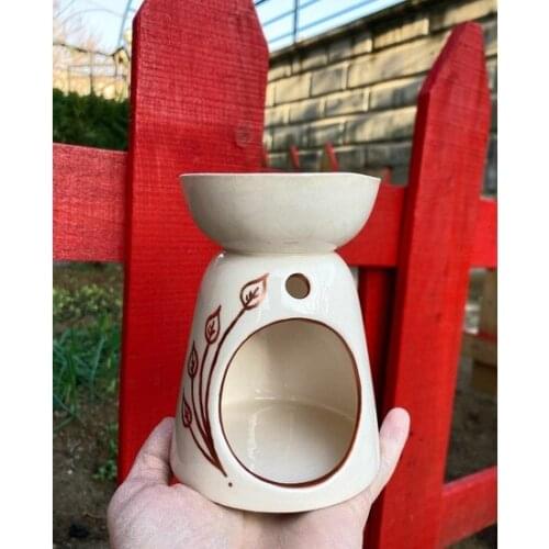 Tunart Ceramic Handmade Decorative Ceramic Censer candle and candlestick свеча и подсвечник vela y candelero