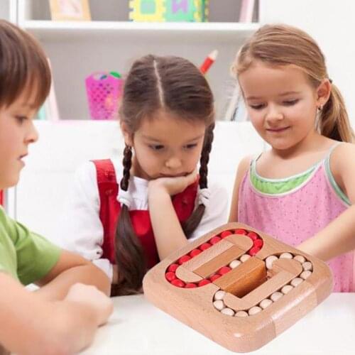 Creative Wooden Unlocking Game Prop Kids Logical Thinking Training Educational Toy Parent-Child Interactive Game Toys