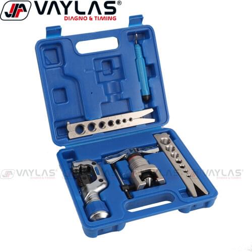 Air Conditioner Copper Pipe Tube Expanding Flaring Tool Kit Eccentric Expander for Air Conditioner Repair 6-19mm 1/4-3/4 Inch