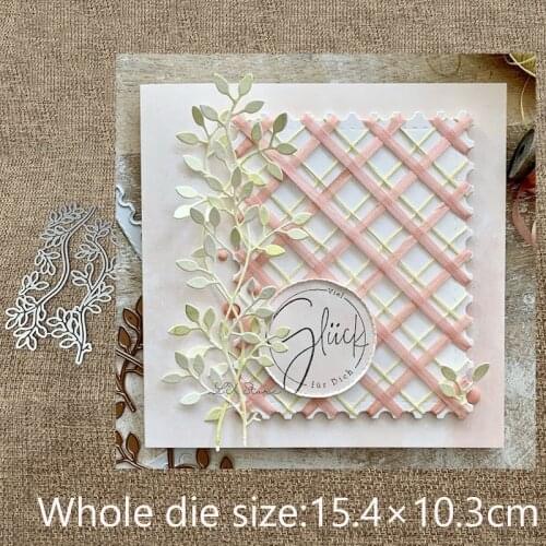 New Design Craft Metal stencil mold Cutting Dies 6pcs leaves set decoration scrapbook die cuts Album Paper Card Craft Embossing