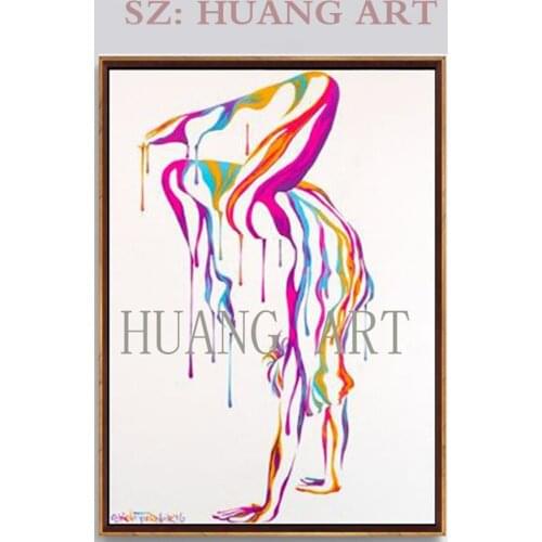 New creation character line character painting large mural hall decorative artist hotel decorate children room villa clubhouse o