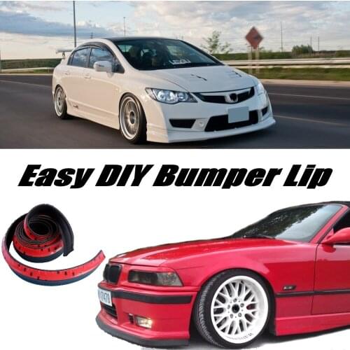 NOVOVISU For Acura CSX Power Bumper Lip / Front Skirt Spoiler For TG Fans to Car Tuning / Deflector Body Kit / Strip Skirt