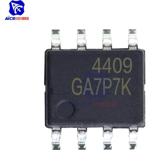 Diymore 10PCS/Lot IC Chips AO4409 30V 15A SOP-8 SMD Mosfet Original Integrated Circuits