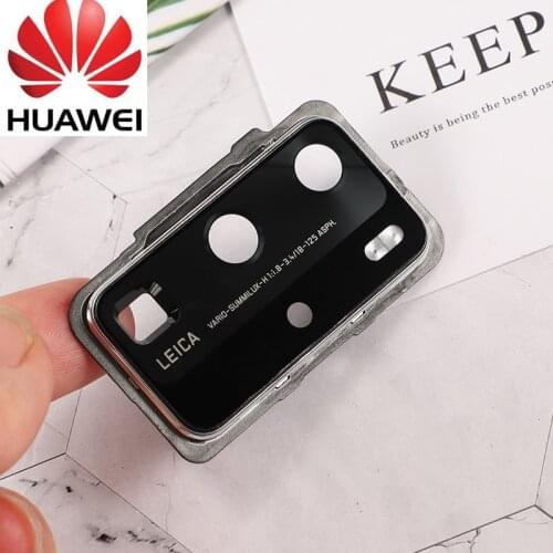 Frame Glue Repair Spare Parts for Huawei P40 Pro Back Camera Glass Lens Glass P40 Pro Back Cover Holder Rear Camera