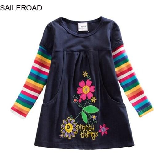 Платья для девочек SAILEROAD China At AliExpress