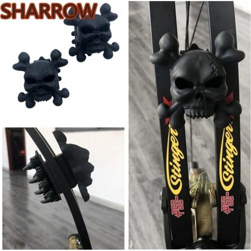 2Pc/Set Compound Bow Rubber Stabilizer Limb Damper Reduce Noise Vibration Shock Absorber For Outdoor Hunting Archery Accessories