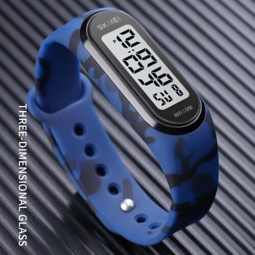 SKMEI Led Sports Watches Women Silicone Electronic Digital Watch Student Wrist Bracelet for Boy and Girl Wristband for Men Women
