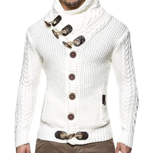 VOLALO Men's Knitted Cardigans
