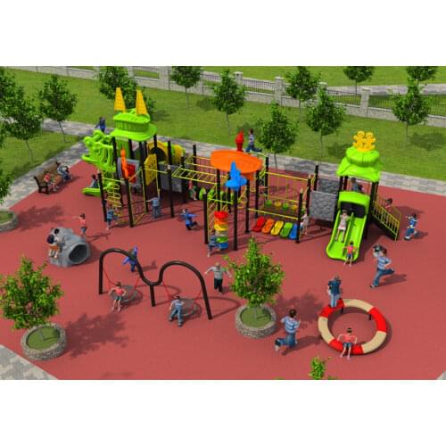CE,ISO,TUV primary school outdoor playground structure children climbing fitness equipment kids sport facility YLW-OUT171055