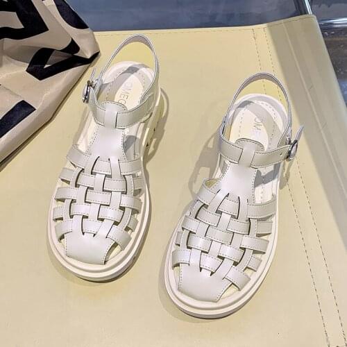 Women Offwhite Sport Fisherman Sandals With Ultra Soft Foodbed and Lug Sole