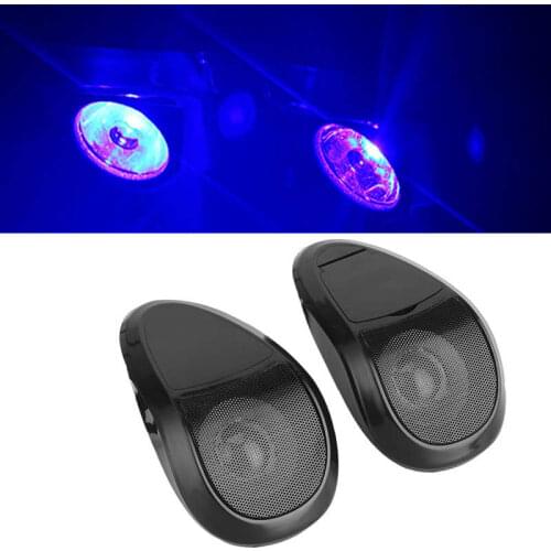 12V Waterproof Motorcycle Bluetooth Speaker Audio Stereo MP3 Music Player Amplifier with Light Universal for ATV UTV