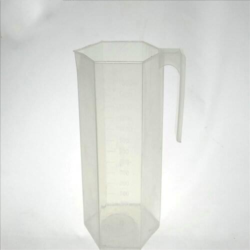 1500ml Prismatic Plastic Measuring Cup with Scale Primary School Science Teaching Instrument