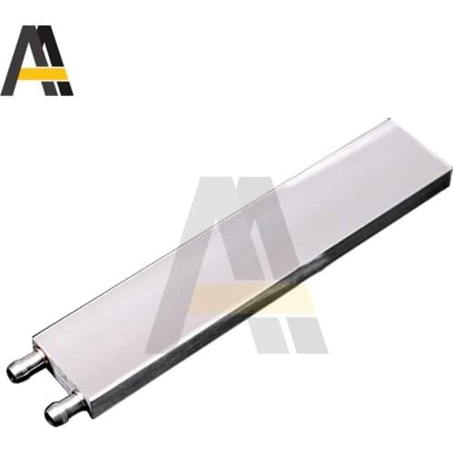 Aluminum Water Cooling Block PC Laptop CPU Radiator 40*200mm Water Cooling Block For Liquid Cooler Refrigeration Accessories