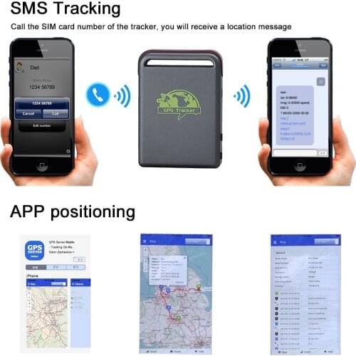 TK102B Car GPS GSM GPRS Tracker Realtime Tracking Locator Device