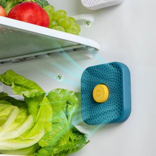 Carbon Bamboo Refrigerator Deodorizer Fridge Activated Bamboo Charcoal Deodorant Suction Cup Absorber Box for Cabinet Closet