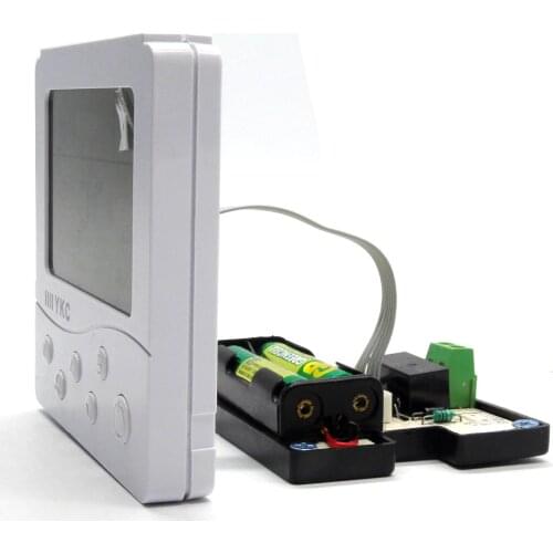 Battery powered Digital LCD programmable Boiler thermostat with Gas Heater Parts