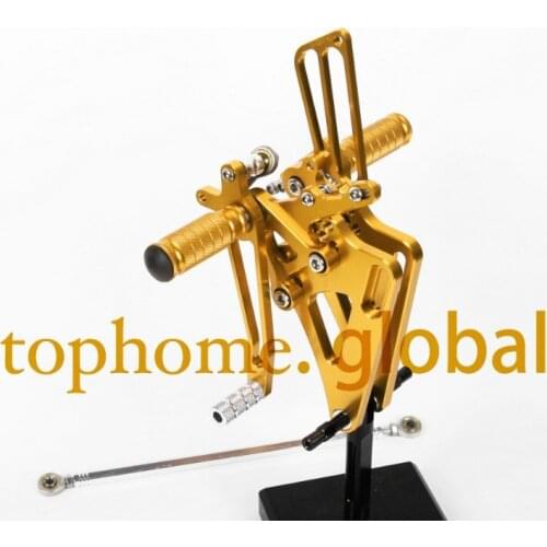 For Honda CBR893cc CBR900RR 1992 - 1995 / CBR919RR 1996 - 1999 Motorcycle Rearsets Foot pegs Rearset Gold