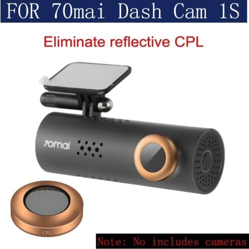 For original 70 mai Dash Cam 1S gold CPL Polarizing Glas CPL Filter For xiao mi 70 mai 1s Circular Polarizer Glass