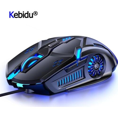 Silver Eagle Machinery Gaming Mouse Cable Computer Desktop Laptop Universal Silent Mute Mouse