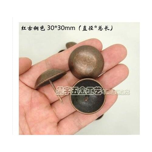 Hardware accessories Bubble nails Vintage Upholstery nails Upholstery tacks Decorative tacks 30*30mm
