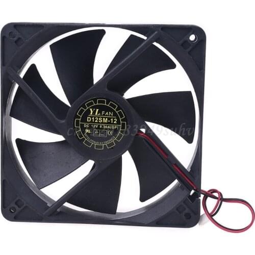 Brand new Original server cooling fan for Yate Loon D12SM-12 12V 0.30A 120*120*25MM 12CM for Ant Miner FAN