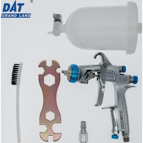 W101 pneumatic HVLP spray gun hand manual spray gun,1.0/1.3/1.5/1.8mm, W-101 paint Sprayer 400CC plastic tank
