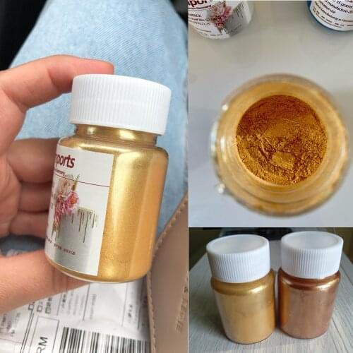 Edible Dyeing Powder Glitter Cake Decor Powder Mousse Cake Macaron Chocolate Flash Pearl Powder Gold Powder Baking Color Dust