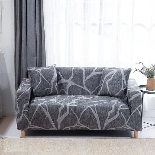 Modern Stretch Sofa Cover Fashion Printed Couch Sofa Slipcovers for Living Room 1/2/3/4 Seater Corner Sofa Covers