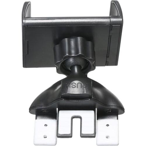 Universal Car Phone Holder CD Bracket Support Adjustable Black Car Holder Car CD Slot Air Vent Mount Stand For Smart Cell Phone