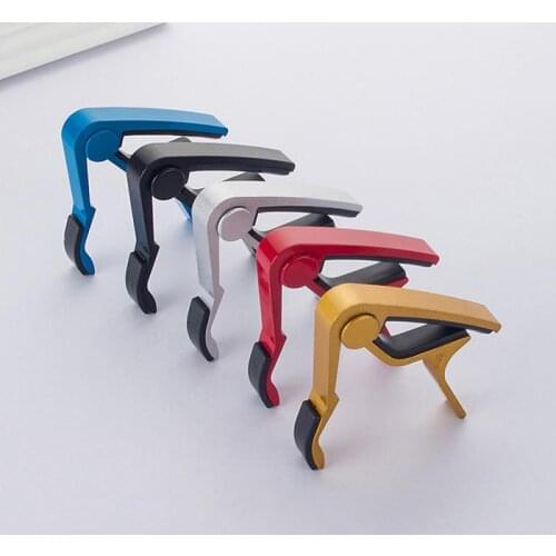 Universal Capo Guitar Accessories Quick Change Clamp Key Aluminium Alloy Metal Acoustic Classic Guitar Capo for Guitar Parts #ED