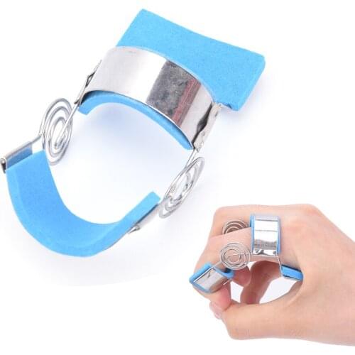 1pcs Finger Contractures Spasm Hemiplegic Stroke Knuckle Recovery Rehabilitation Exercise Finger Joints Training Splint Orthosis