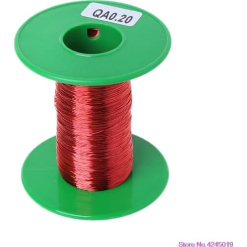 New 100m QA Polyurethane Enameled Copper Wire 0.2mm Welding Wires Coil Winding