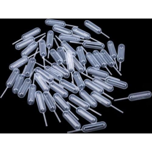 4ml 120pcs Clear Plastic Jam Dropper Straw Juice Squeezed Sauce Dropper Pipettes
