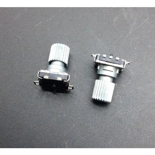 2pcs Encoder 32 positioning switch knob original for Audi A6L Q5 navigation audio volume adjustment