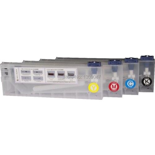 4pcs 220ml empty cartridge use for Roland/Mimaki/Mutoh and other printer bulk ink system CISS cartridge