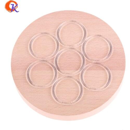 Cordial Design Fashion Beads 40MM ( Design As Shown ) 360Pcs/Lot Clear Acrylic Ring Shape Beads For Jewelry Necklace Making