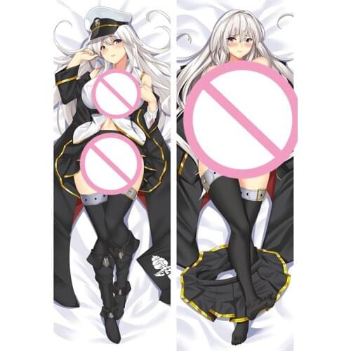 Bilan Hangxian Azur Lane atago anime sexy IJN Ibuki & KMS Z46 USS Enterprise & Belfast Dakimakura Body Pillow Case Cover