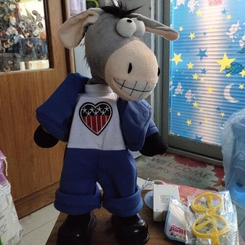 Childrens Toys Dancing Horse Plush Toy Repeat Your Words Singing Dancing Wiggling Kawaii Toy For Kids Home Decoration