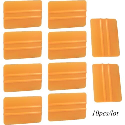 FOSHIO Carbon Fiber Window Tint Car Sticker Glue Remover Plastic Squeegee Scraper Glass Water Wiper Vinyl Wrap Application Tool