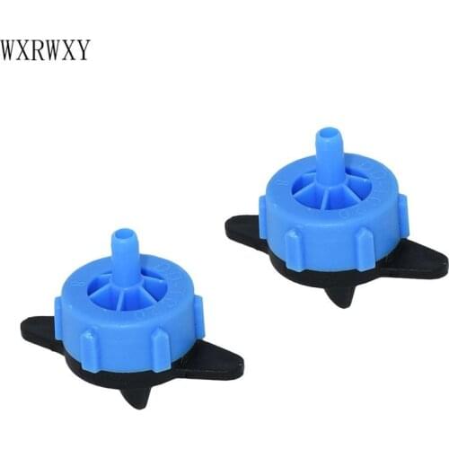 Drip irrigation 8L dripper Water debit drip arrow 4 way cross adapter Water Greenhouse 1/4 barbed connector 100 pcs
