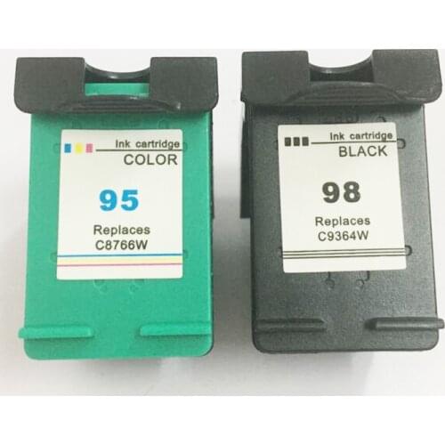 Vilaxh Ink Cartridge For HP 98 95 Compatible for HP98 95 Officejet K7100 K7103 K7108 H470 H470b H470wbt H470wf 100 L411a L411b