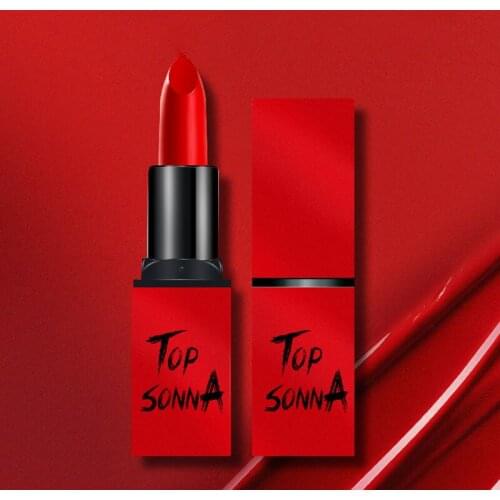 Red Tube Cream Silky Lipstick Matte Rich Color Lip Gloss Long Lasting Lip Tint Waterproof Lip Tint 2021 Korean Makeup Cosmetic